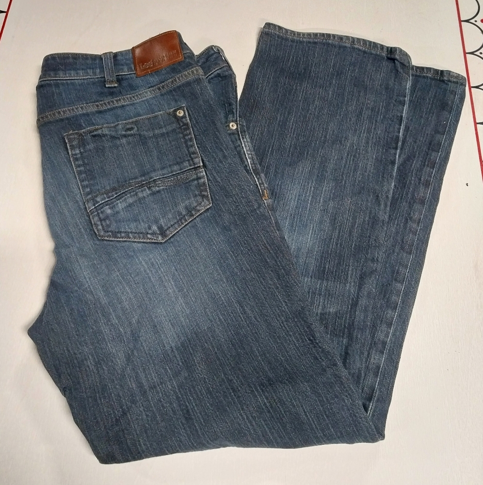 Lee Blue Straight Jeans Classic Denim